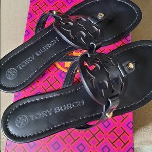 Authentic Tory Burch Miller Sandals. Size 8.5 Great condition.